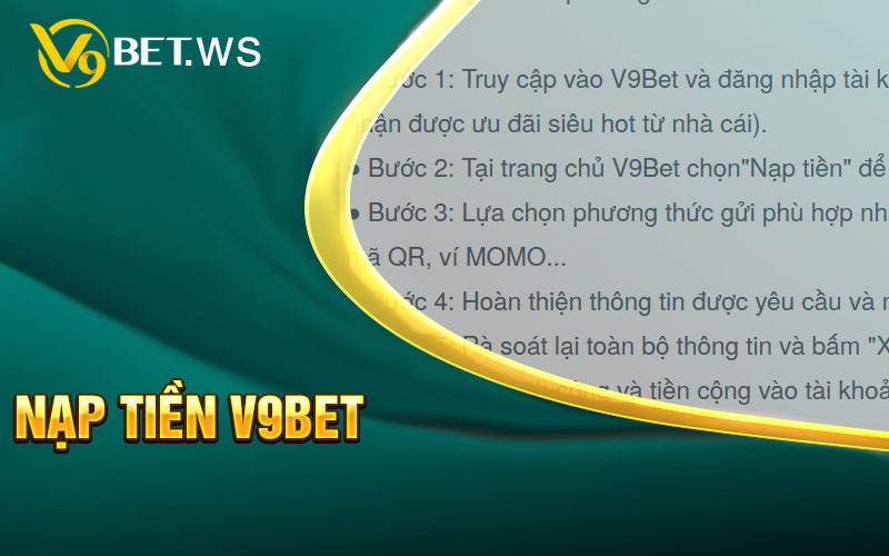 nạp tiền v9bet